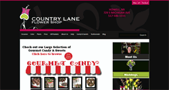 Desktop Screenshot of countrylaneflowers.com
